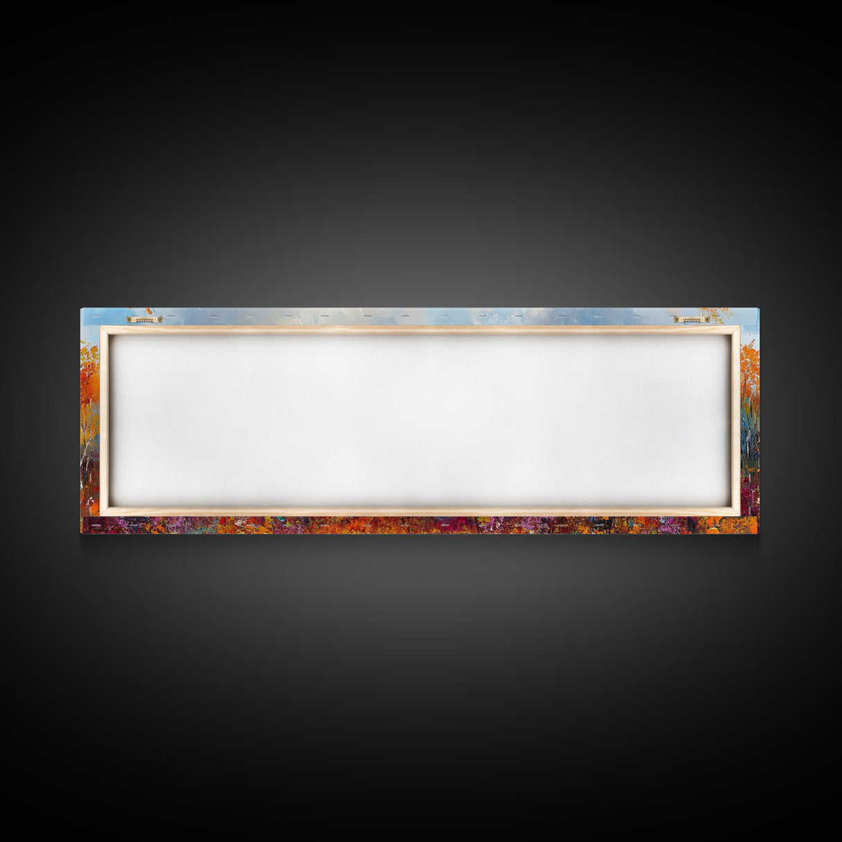 Modern Wall Art Print - Abstract Oil Painting Landscape Canvas Print - Extra Large Wall Art - Canvas Wall Art - Oversized Art