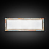 Modern Abstract Framed Canvas | Minimalist Mid Century Modern Wall Art | Large Horizontal Ultra Wide Framed Canvas | MCM Art
