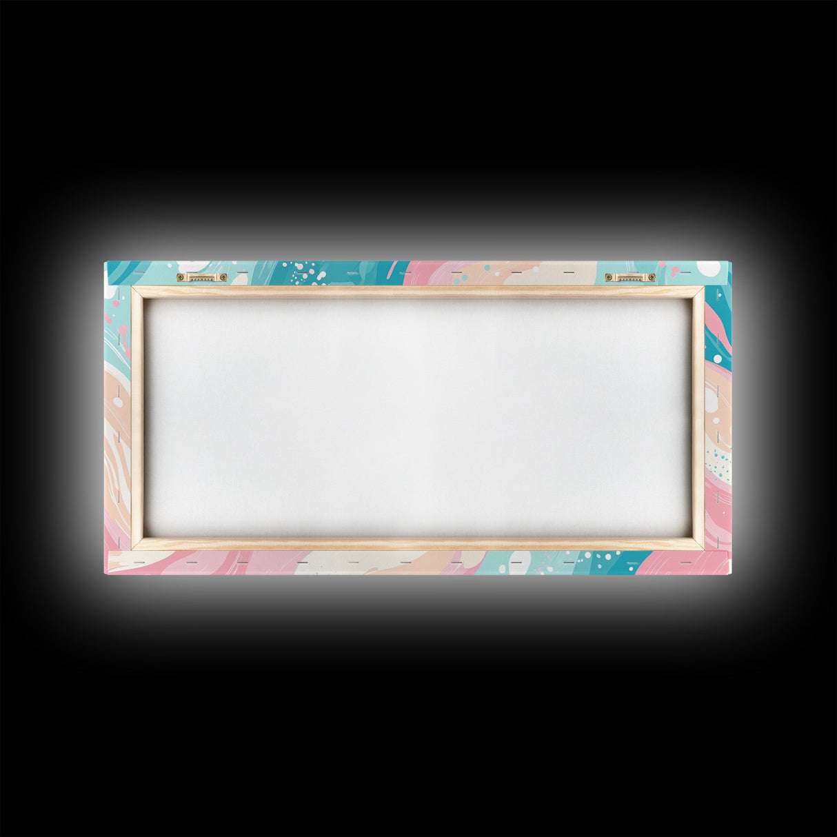 Retro 90s Style Wall Art, Bedroom Wall Decor, Aesthetic Decor, Vaporwave Wall Art, Pastel Shades Painting