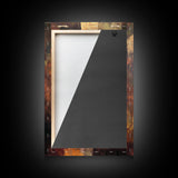 Ozymandias Painting Canvas Print, Ozymandias Wall Art, Ozymandias Print, Framed Canvas, Eclectic Home Decor