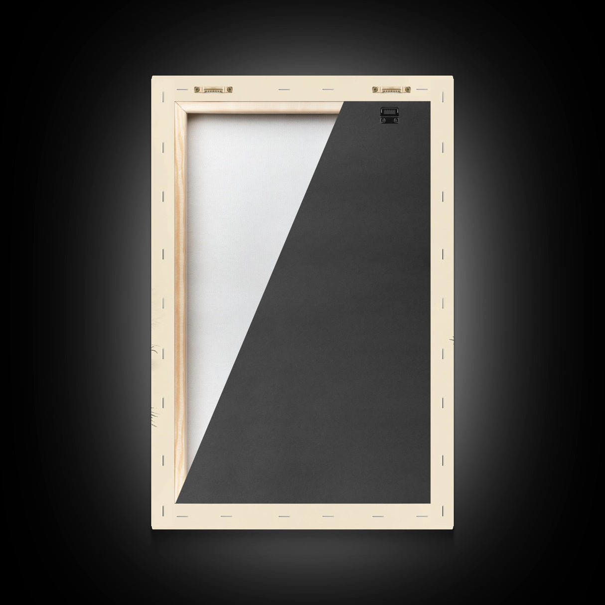 Boho Christmas Candle Canvas Print - Framed Canvas - Minimalist Christmas Art - Boho Christmas Art - Rustic Christmas Art