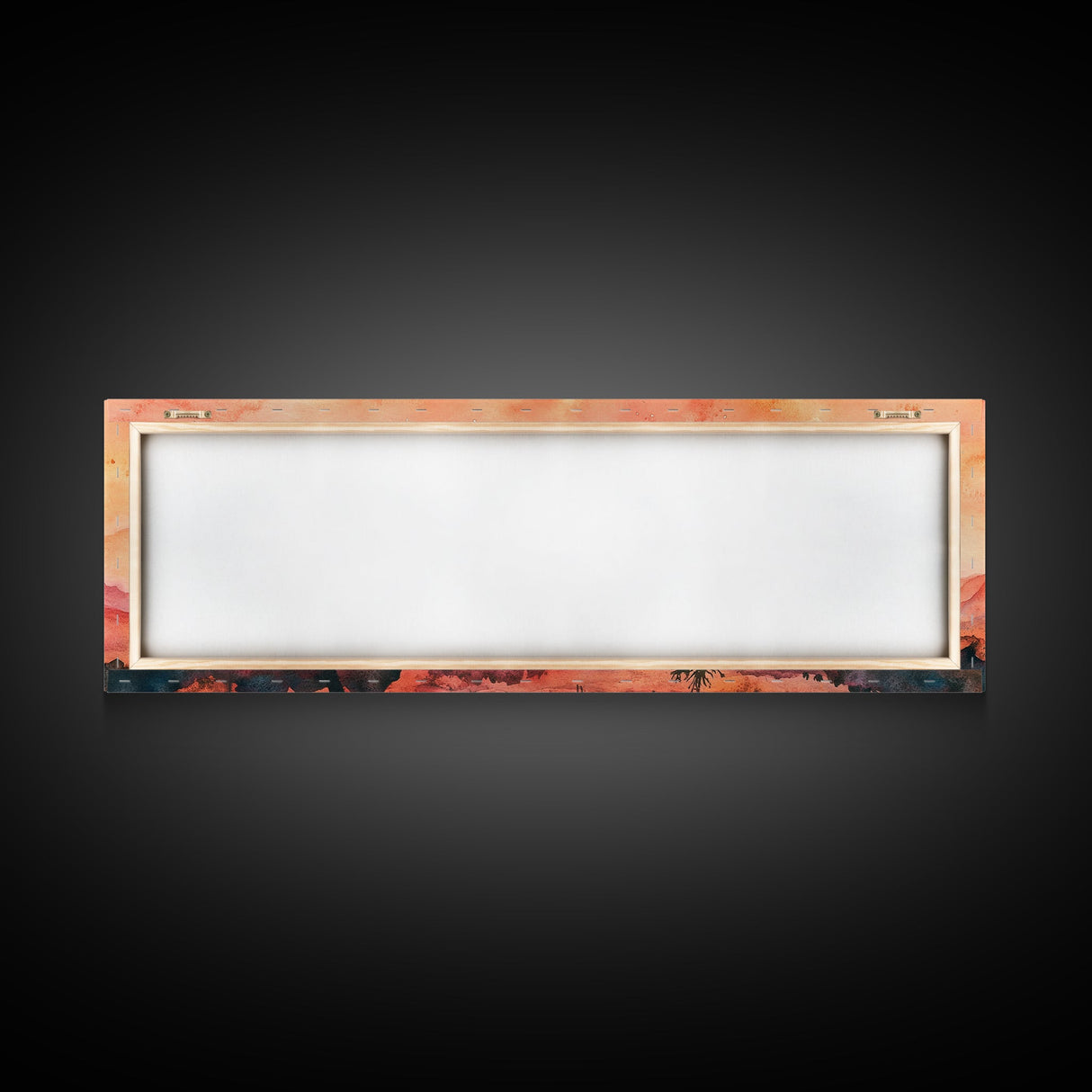 California Desert at Sunset, Death Valley Wall Art, Joshua Tree California Home Decor, California Art, Panoramic Extra Wide Art