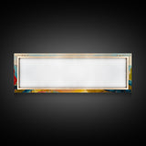 Abstract Fall Panoramic Landscape Painting Print, Framed Wall Art, Canvas Print, Living Room Art, Horizontal Wall Art, Fall Centerpiece