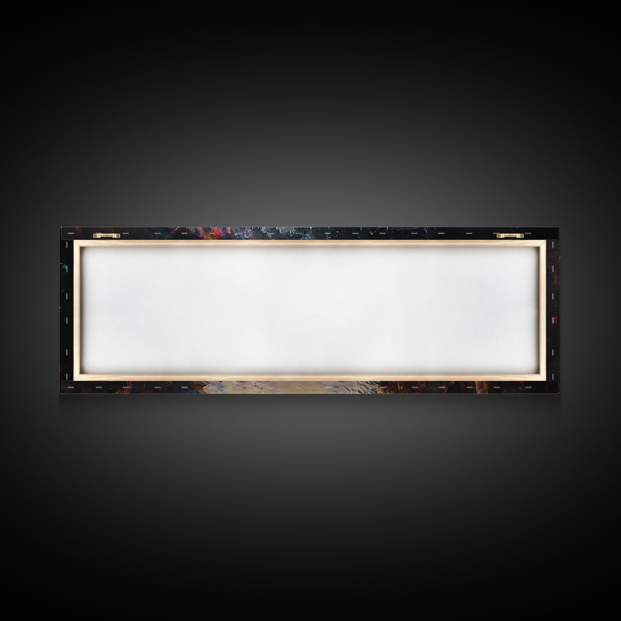 Panoramic Nativity Painting Print, Christmas Decor, Canvas Print, Retro Nativity Scene Oil Painting, Modern Art For Christmas