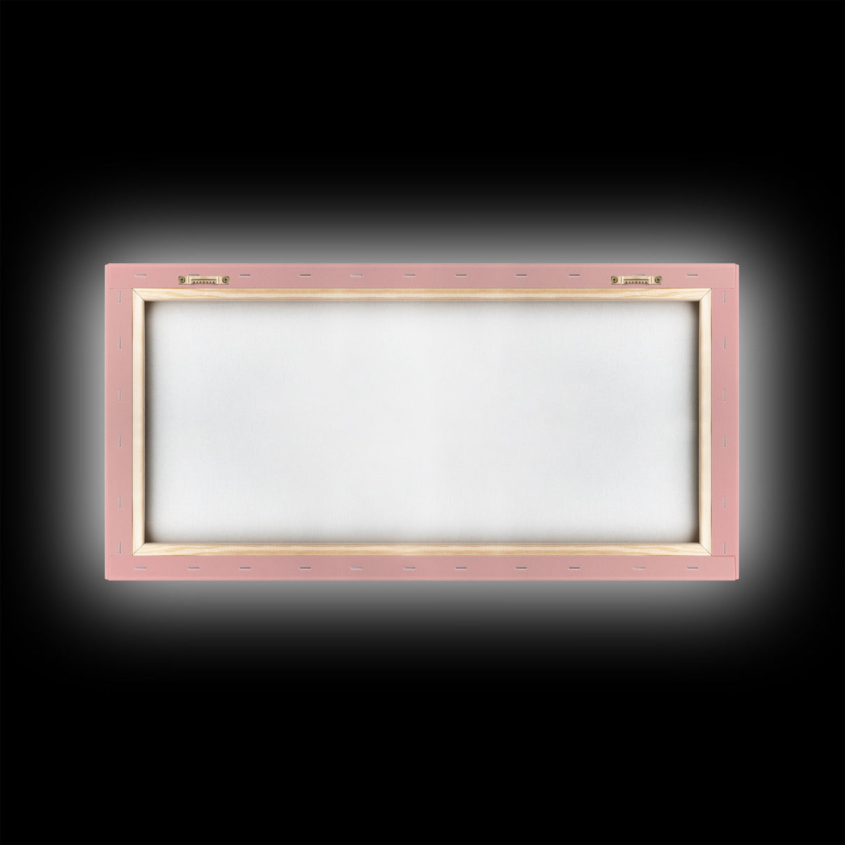 Makeup Brushes Framed Canvas Print - Makeup Wall Art - Preppy Dorm Room Decor