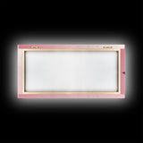 Makeup Brushes Framed Canvas Print - Makeup Wall Art - Preppy Dorm Room Decor - Makeup Painting