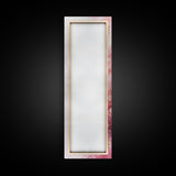 Bubble Abstract Framed Canvas Print Pink Abstract Art Minimalist Art Light Pink Wall Art Vertical Wall Art Living Room Art