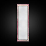 Pink Bows Framed Canvas Print Whimsical Art Light Pink Wall Art Long Narrow Wall Art Tall Skinny Art Dorm Decor Gift Idea