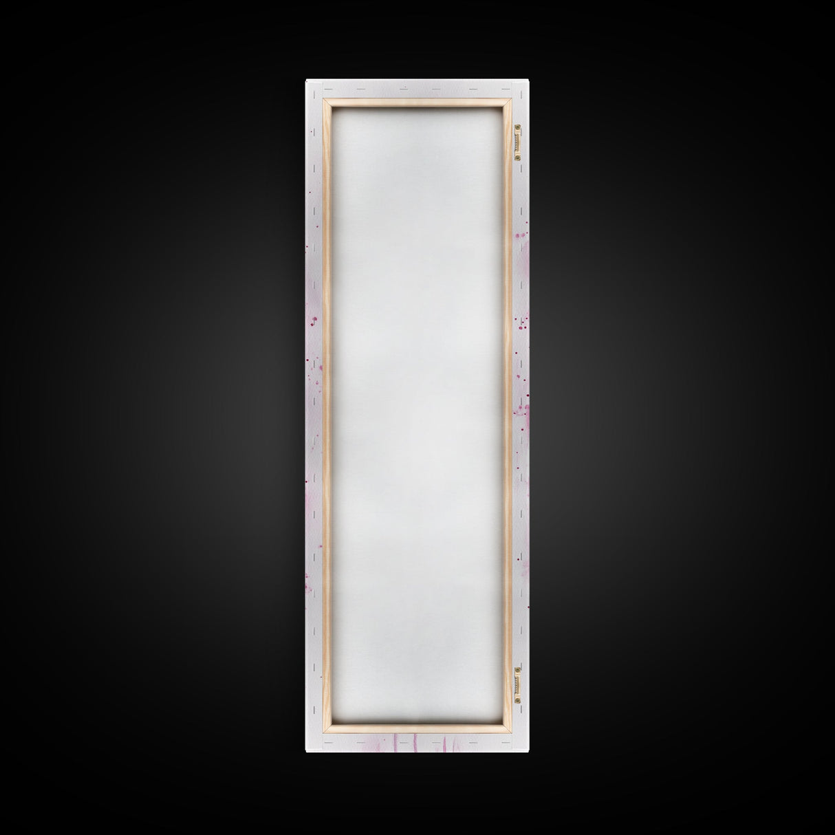 Bold Pink Lipstick Framed Canvas Print Feminine Modern Wall Art Beauty Decor Moody Pink Abstract Painting Bedroom Art Gift Idea
