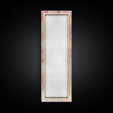 Ballet Flats Pink Abstract Canvas Print, Light Pink Wall Art, Whimsical Rustic Decor, Minimalist Living Room Art, Above Bed Artwork