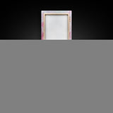 Pink Cupcake Trio Canvas Print, Whimsical Kitchen Art, Rustic Light Pink Wall Art, Food Review Vertical Artwork, Gift Idea For Her