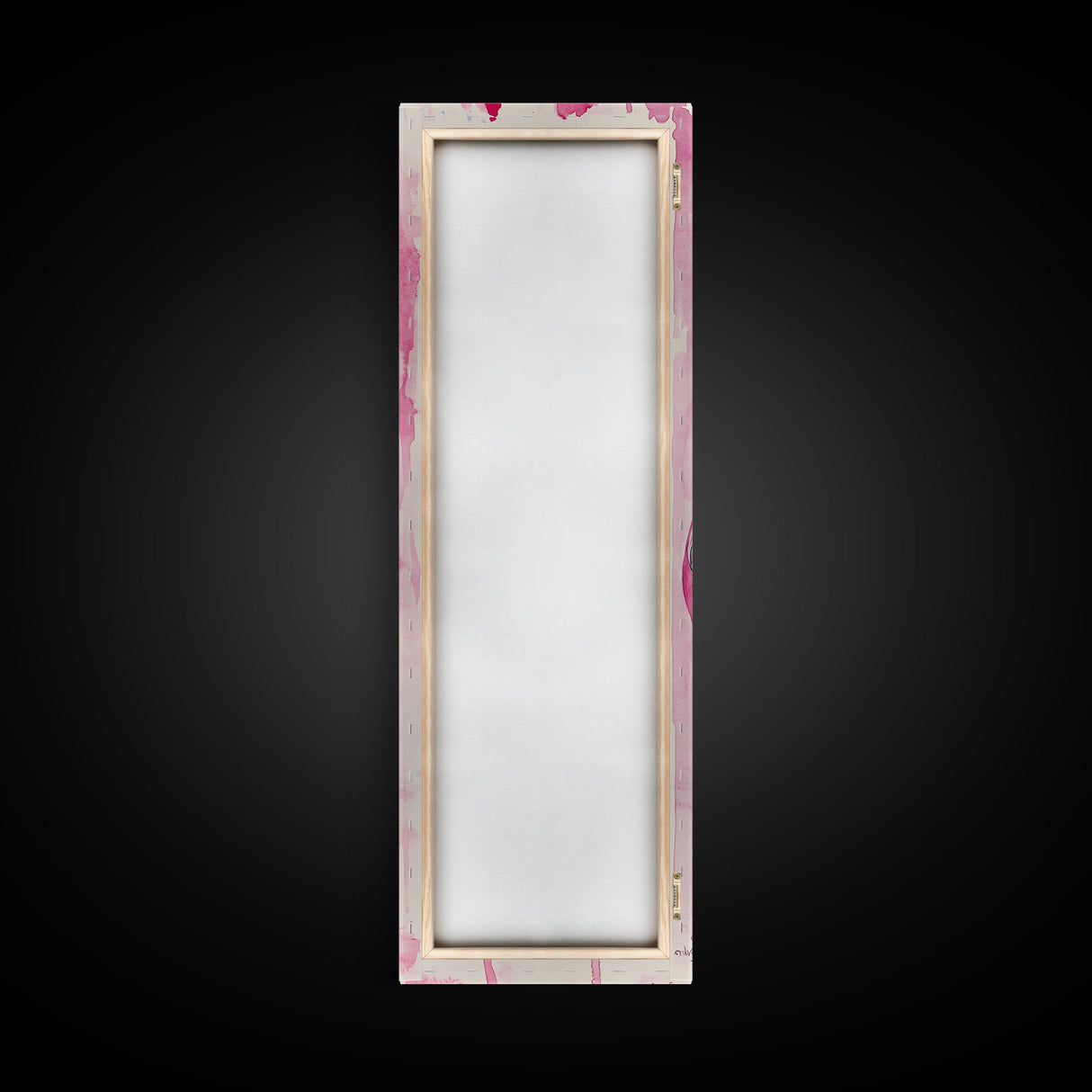 Pink Stilettos Painting Framed Canvas Print Fashion Wall Art Feminine Decor Living Room Artwork Vertical Wall Accent Gift Idea Art
