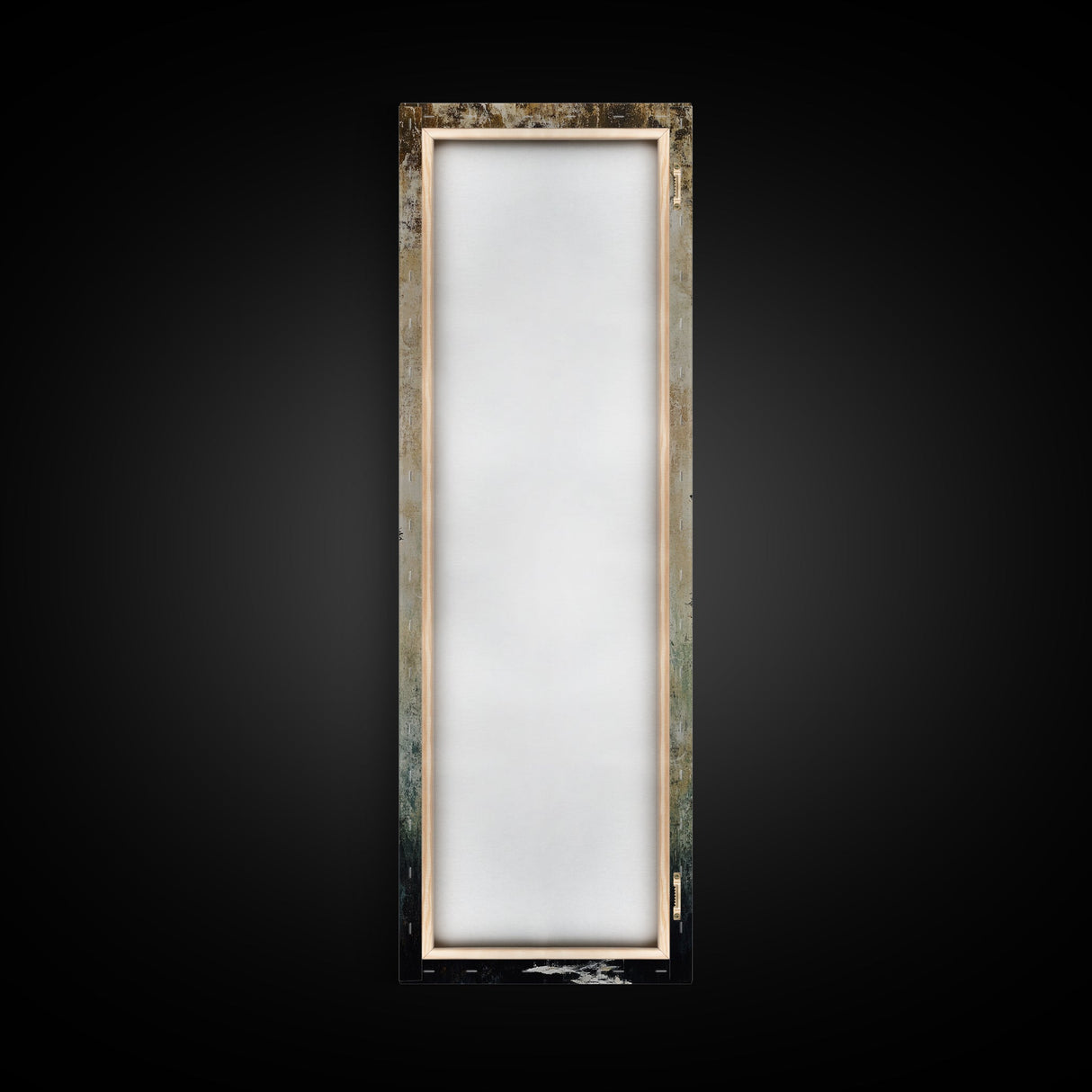 Mystical Moon and Bonsai Canvas Print Zen Wall Art Serene Wabi Sabi Decor Minimalist Nature Artwork Vertical Framed Artwork