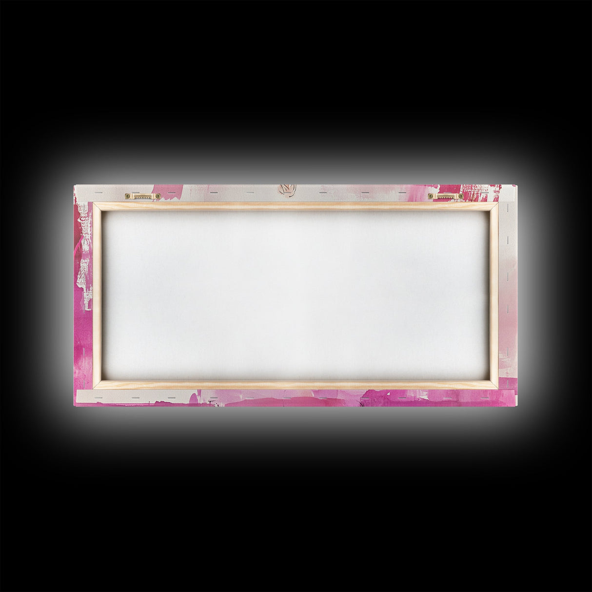 Chic Pink Dress Canvas Print | Fashion Inspired Artwork | Retro Pink Abstract Wall Art | Bedroom or Boutique Framed Decor | Trendy Art