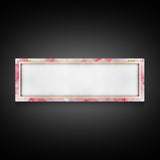 Pink Ribbon Abstract Art Canvas Print Light Pink Wall Art Minimalist Artwork Bedroom Art Above Sofa Decor Gift Idea For Her