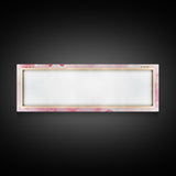 Pink Lipstick Art Canvas Print, Light Pink Wall Art, Feminine Abstract Painting, Modern Home Decor Piece for Bedroom or Bathroom