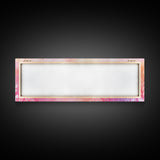 Botanical Prints Canvas Print Featuring Pink Abstract Floral Artwork, Living Room Wall Art in Pastel Hues, Light Pink Decor