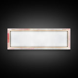 Romantic Calligraphy Canvas Print with Pink Abstract Art, Minimalist Wabi Sabi Aesthetic, Bedroom or Living Room Horizontal Wall Art