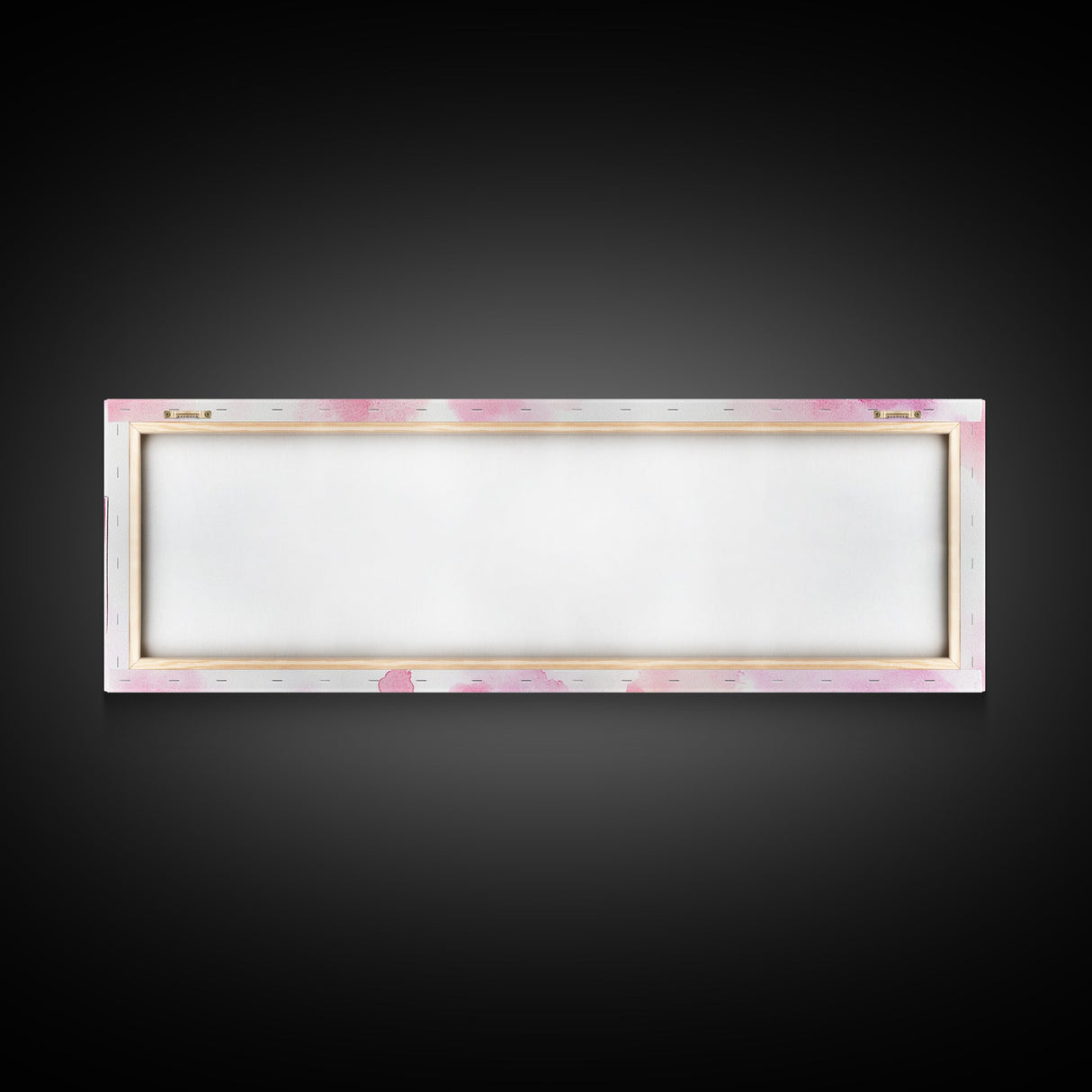 Pink Abstract Art Framed Canvas Print Featuring Lip Gloss Collection, Feminine Living Room Artwork, Boho Dorm Decor Gift Idea
