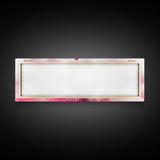 Pink Lipstick Art Canvas Print, Modern Makeup Wall Art, Feminine Decor, Light Pink Abstract Art, Whimsical Beauty Art