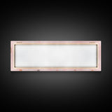 Minimalist Mirrors Framed Canvas Print Light Pink Wall Art Geometric Art Whimsical Art Modern Bedroom Decor Skinny Wall Art