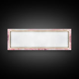 Light Pink Combs and Brushes Wall Art, Framed Canvas Print, Feminine Whimsical Art, Makeup Room Wall Art, Girly Room Decor