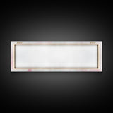 Framed Canvas Print of Makeup Brushes and Combs in Pink Ideal Gift Idea with Whimsical Art for Vanity or Beauty Room Wall Decor