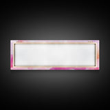 Retro Sunglasses Pink Wall Art Framed Canvas Print Light Pink Horizontal Wall Art Rustic Decor Fashion Illustration Art