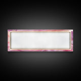 Light Pink Abstract Canvas Print Living Room Wall Art Horizontal Pink Wall Art Feminine Wabi Sabi Art Minimalist Extra Wide Art