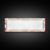 Pink Teacup Canvas Print Feminine Whimsical Kitchen Art Horizontal Pink Artwork Vintage Rustic Wall Art Living Room Framed Art