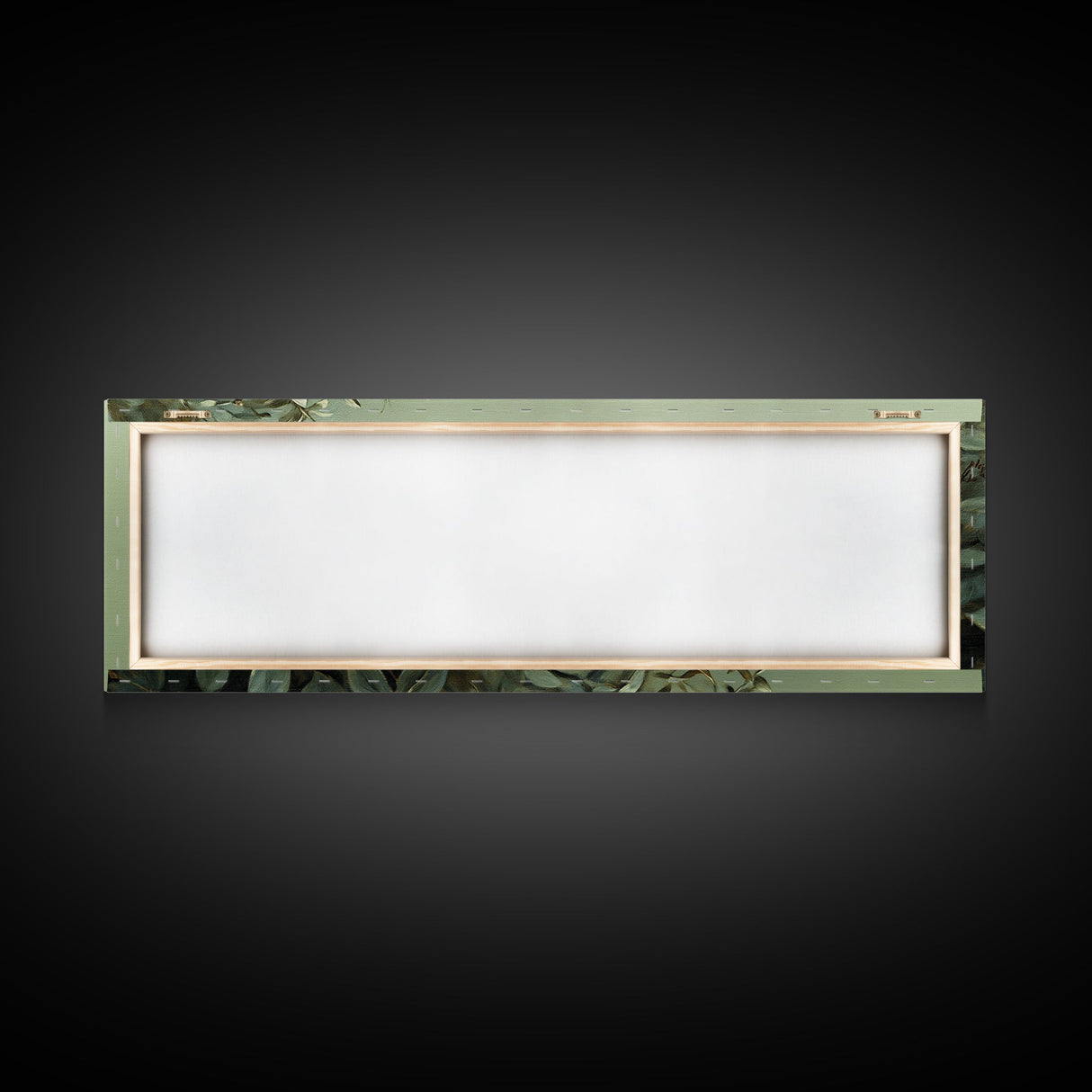 Nature-Inspired Sage Green Framed Canvas Print – Sage Green Wall Art, Botanical Prints, Minimalist Art, Bedroom Art, Wabi Sabi Art