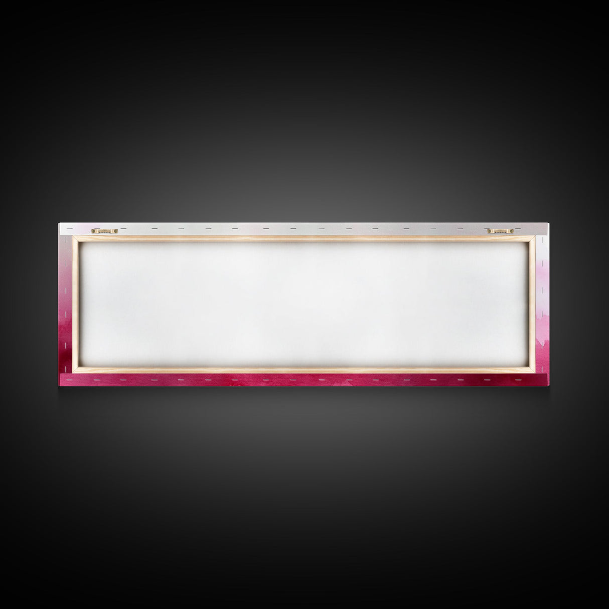 Soft Gradient Canvas Print Horizontal Light Pink Wall Art Minimalist Boho Bedroom Rustic Farmhouse Decor Above Bed Pastel Design