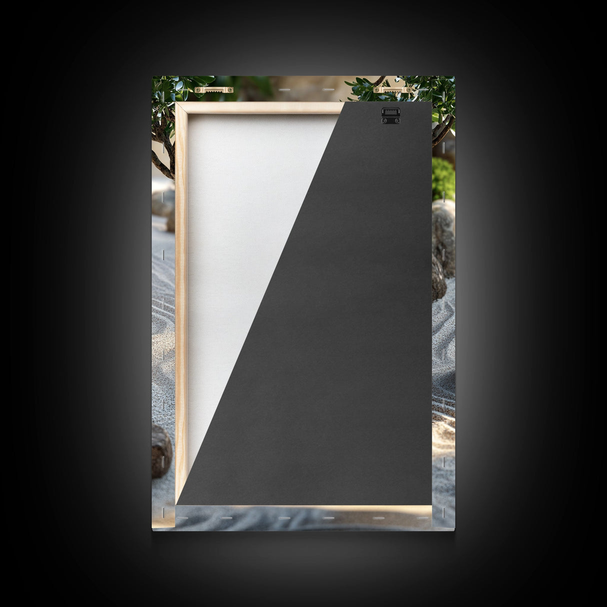 Zen Garden Path Canvas Print Minimalist Zen Wall Art Wabi Sabi Decor Zen Inspired Artwork Rustic Decor Above Bed Wall Art