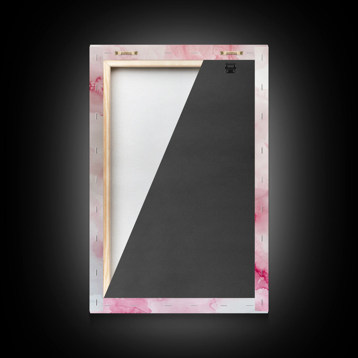 Origami Cranes Canvas Print, Pink Paper Bird Art, Minimalist Zen Decor, Whimsical Artwork Bedroom Wall Art, Japanese-Inspired Gift