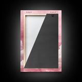 Dreamy Pink Clouds Canvas Print Light and Airy Minimalist Art Above Bed Wall Art Guest Room Decor Rustic Aesthetic Fall Accent Gift