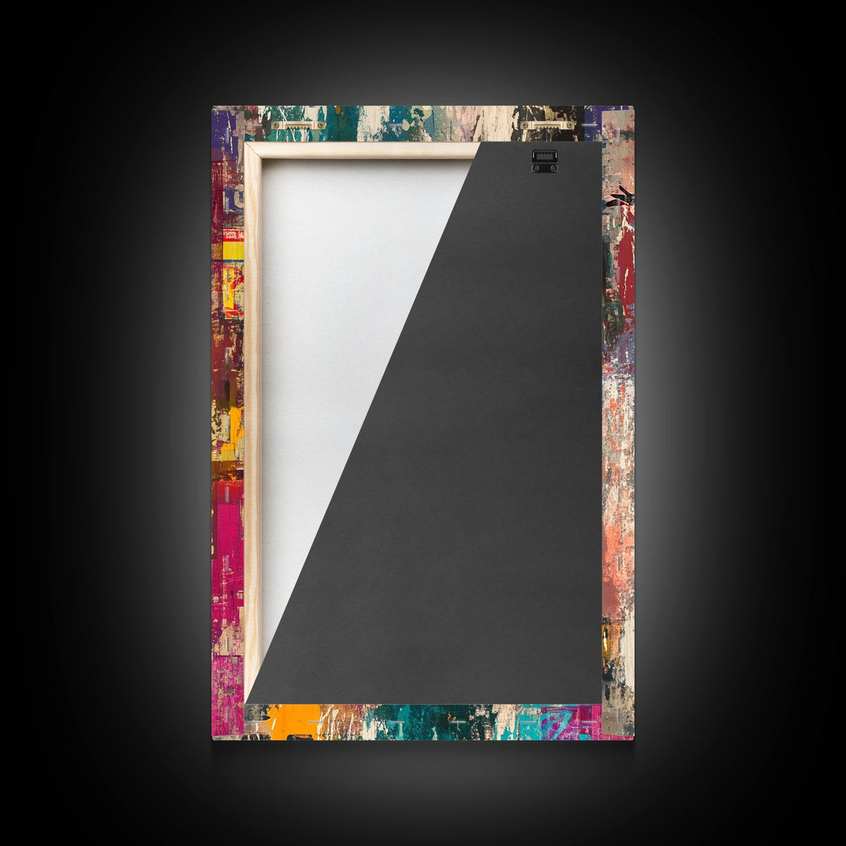 Urban Skater Canvas Print with Graffiti Wall Art and Street Style Design, Perfect for Modern Chicano Art Inspired Decor
