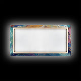 Vibrant Trout Art, fly fishing art, lake Tahoe art, trout art, coastal wall art, nautical decor, original painting, canvas print
