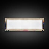 Vibrant Sunset Mountains Canvas Print - Abstract Landscape Wall Art, Colorful Nature Painting, Bold Statement Home Decor