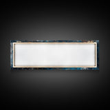 Industrial Wall Art, Dark Texture Painting, Masculine Decor, Framed Canvas Print, Office Artwork, Rustic Metal Art