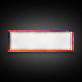 Colorful Gradient, Vibrant Abstract Painting, Modern Wall Art, Sunset Tones, Canvas Print, Boho Style, Living Room Artwork