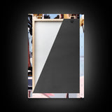 Palm Trees, Tropical Vibes, Beach Art, Canvas Print, Coastal Decor, Vacation Aesthetic, Living Room Wall Art, Boho Island Artwork
