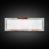 Beach Serenity, Woman Relaxing, Coastal Aesthetic, Framed Canvas Print, Minimalist Art, Boho Decor, Bedroom Wall Art, Summer Art