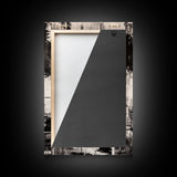 Loon, Lake Reflection, Nature Wall Art, Framed Canvas Print, Black and White Art, Minimalist Decor, Cabin Wall Art, Rustic Home