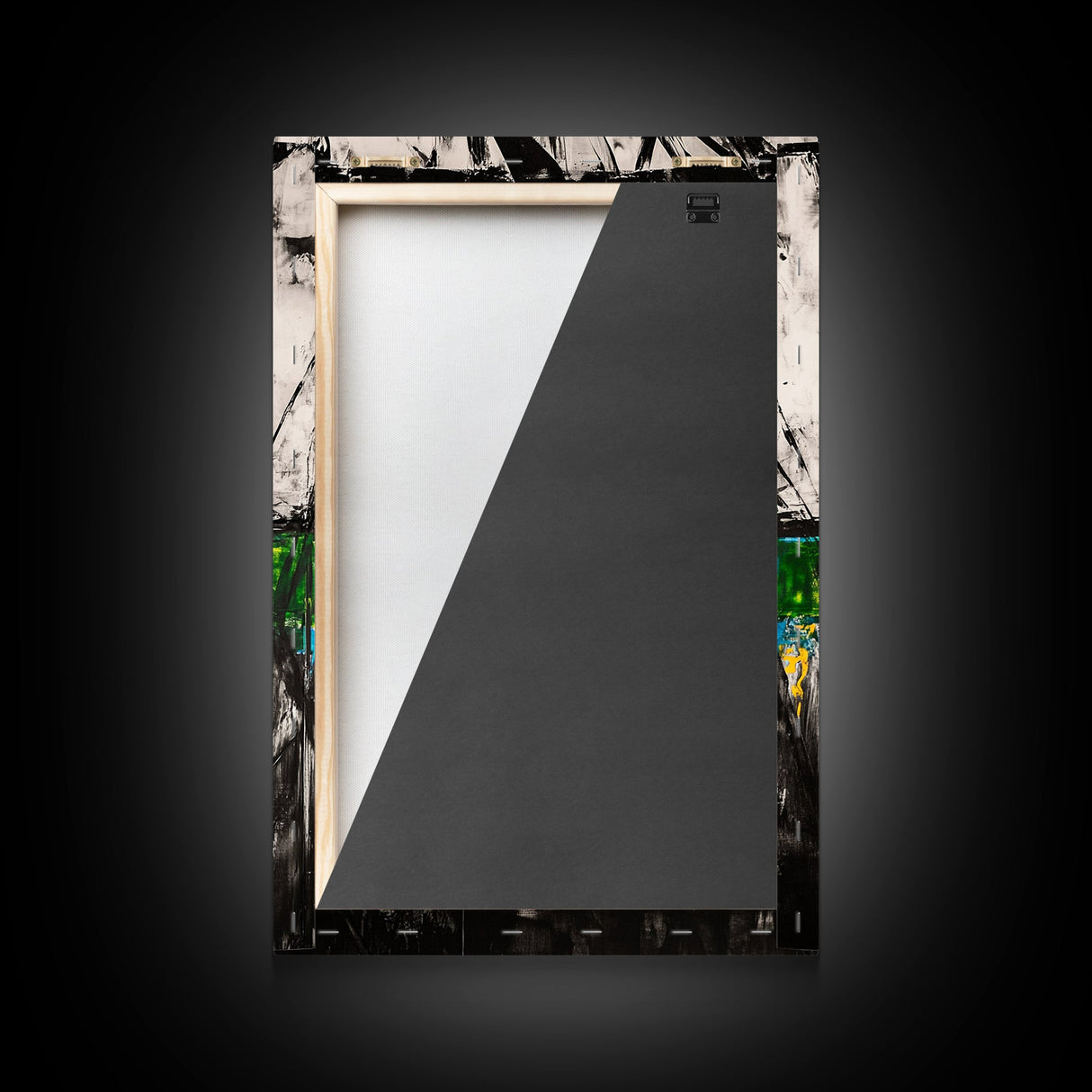 Abstract, Black and White, Modern Wall Art, Framed Canvas Print, Minimalist Art, Contemporary Decor, Unique Office Art, Home Accent