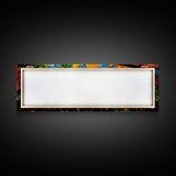 Colorful Reflections, Bold Abstract, Rainbow Wall Art, Canvas Print, Vibrant Art, Living Room Statement Piece, Artistic Home Decor