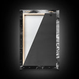 Water Reflection, Female Portrait, Surreal Woman, Canvas Print, Modern Glam Art, Moody Bathroom Decor, Feminine Art, Dreamy Aesthetic