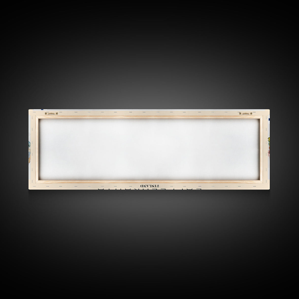 Lappeenranta Finland Panoramic Travel Poster, Framed Canvas Print or Metal Wall Art, Travel Art, Home Decor, Panoramic Painting, Midcentury Art