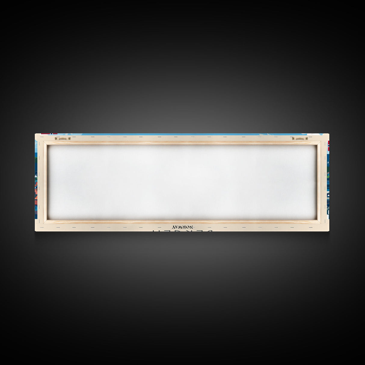 Bergen Norway Wall Art, Panoramic Travel Poster, Panoramic Framed Canvas Print, City Wall Art, Wall Hanging Home Decor, Travel Art