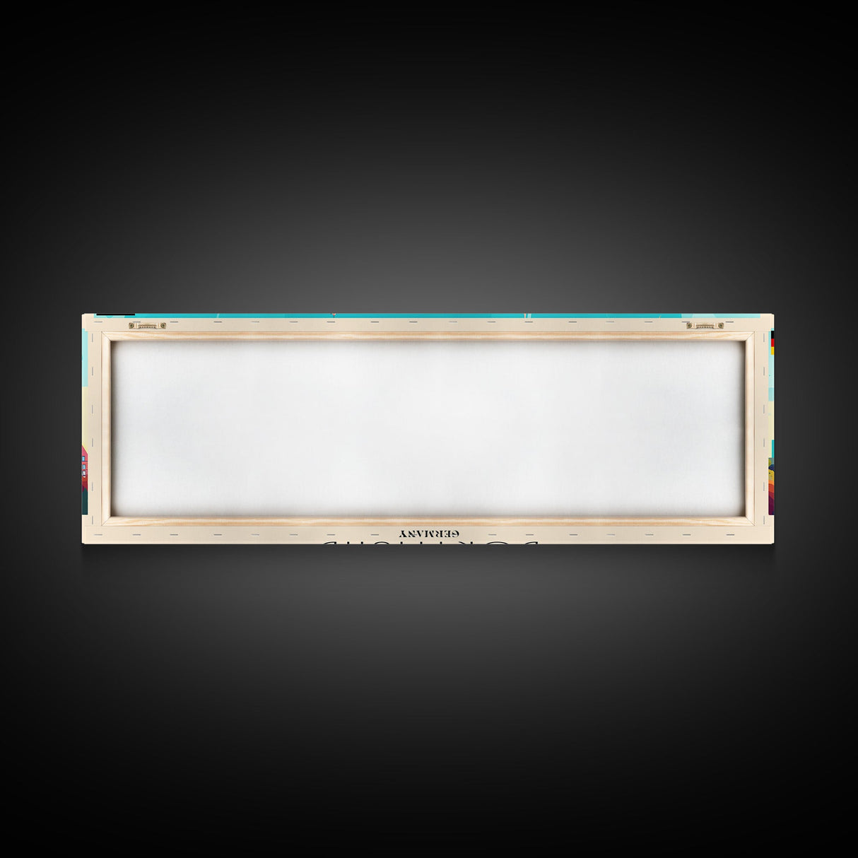 Dortmund Germany Wall Art, Panoramic Travel Poster, Panoramic Framed Canvas Print, City Wall Art, Wall Hanging Home Decor, Travel Art