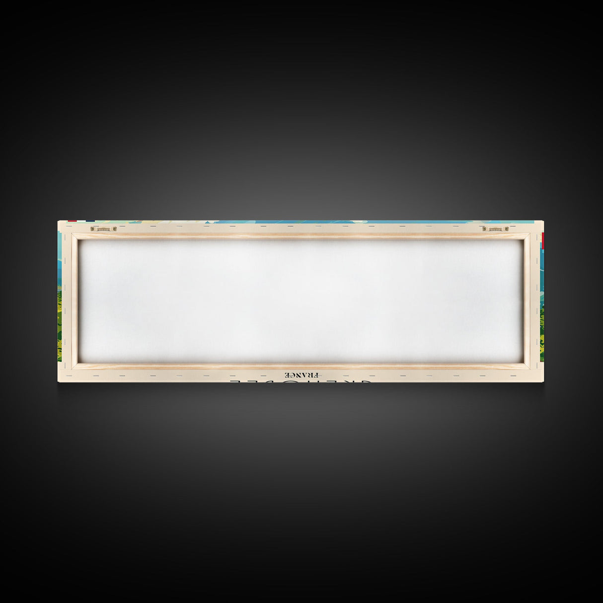 Grenoble France Travel Print Wall Art, Panoramic City Art, Travel Art, Wall Decor, Vacation Gift, Framed Canvas Print Or Metal Art